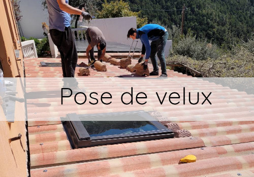 Pose de velux Antibes